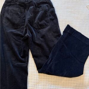 Maeve The Collette- full length Black Corduroy Trousers size 28